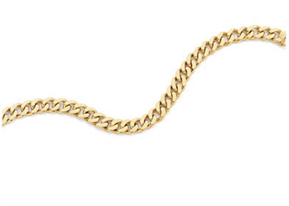 Gold Plated Mens Curb Chain